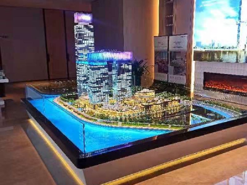 Model pješčanog stola za razvoj nekretnina